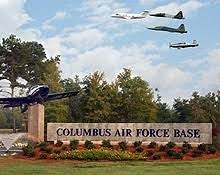 COLUMBUS AIR FORCE BASE- sign