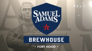 Samuel Adams Logo in Texas, Fort Hood