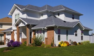 Family Housing- Scott AFB- gray roof