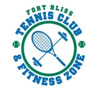 Tennis Club and Fitness Zone Logo in El Paso, Texas