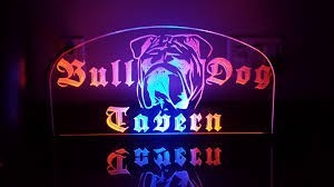 The Bulldog Tavern- MCRD San Diego-sign