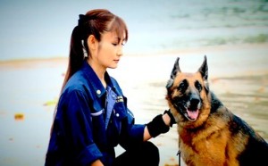 Matsuo Police dog training center