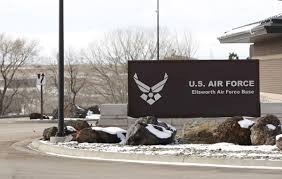 Ellsworth AIR Force Base sign