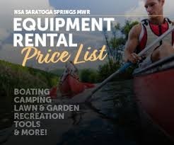 Equipment Rental-NSA Saratoga Springs