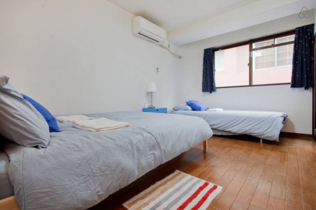 Namba 1 min. on foot! 2 bedroom apt