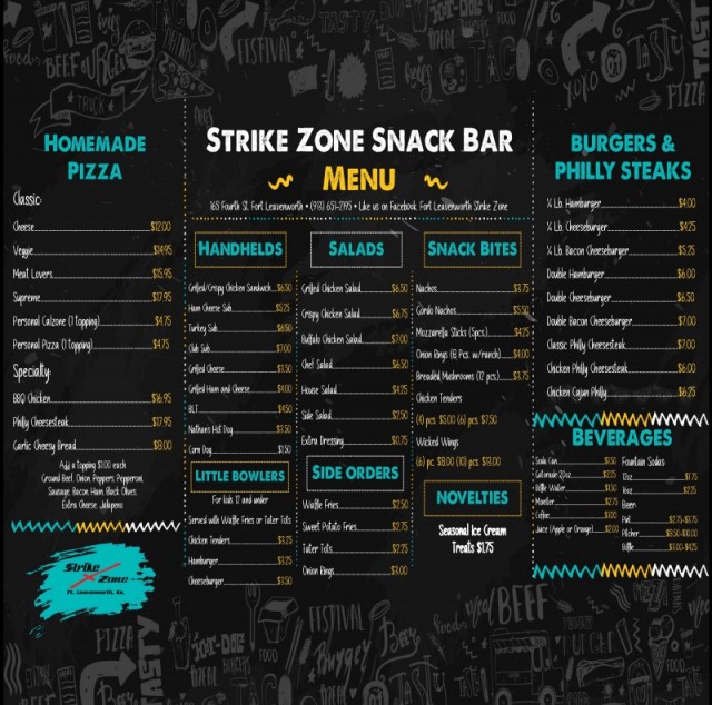 Strike Zone Snack Bar and Grill - Fort Carson