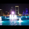 Jacksonville&#039;s Friendship Fountain - Colorful Holiday Lights