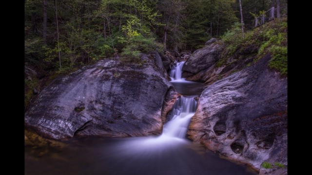 Connecticut Waterfall Landscape Photography: Kent Falls CT