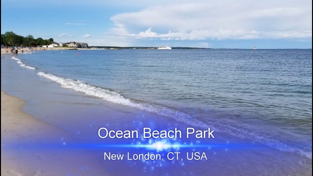 Ocean Beach Park, New London, CT ( The Best Beach in New London, most popular beach in Connecticut )