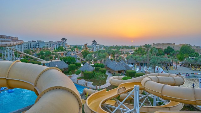 Tube Ride at The Lost Paradise of Dilmun Water Park